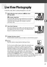 Предварительный просмотр 75 страницы Nikon D610 User Manual