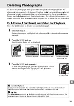 Предварительный просмотр 215 страницы Nikon D610 User Manual