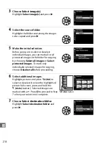 Предварительный просмотр 236 страницы Nikon D610 User Manual