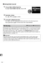 Предварительный просмотр 242 страницы Nikon D610 User Manual