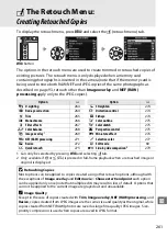 Предварительный просмотр 287 страницы Nikon D610 User Manual