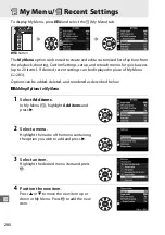 Предварительный просмотр 306 страницы Nikon D610 User Manual