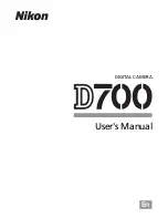 Nikon D700 User Manual предпросмотр