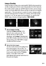 Предварительный просмотр 323 страницы Nikon D720 User Manual