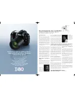 Предварительный просмотр 2 страницы Nikon D80 Brochure & Specs