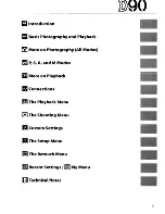 Preview for 5 page of Nikon D90 - Digital Camera SLR User Manual