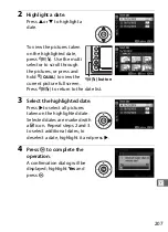 Предварительный просмотр 227 страницы Nikon Df User Manual