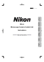 Предварительный просмотр 1 страницы Nikon DS-L4 Instructions Manual