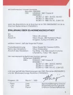 Preview for 5 page of Nikon E2 Instruction Manual