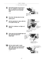 Предварительный просмотр 19 страницы Nikon Eclipse 50i POL Instruction Manual