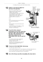 Предварительный просмотр 27 страницы Nikon Eclipse 50i POL Instruction Manual