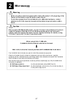 Preview for 29 page of Nikon Eclipse Ti-E Instructions Manual