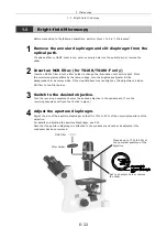 Preview for 23 page of Nikon Eclipse TS100 Instructions Manual