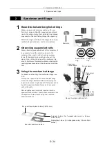 Preview for 25 page of Nikon Eclipse TS100 Instructions Manual