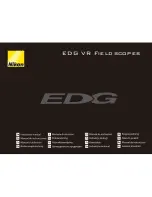 Nikon EDG 85 VR Instruction Manual preview