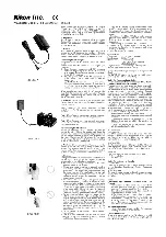 Preview for 1 page of Nikon EH-52 User Manual