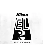 Preview for 1 page of Nikon EL2 Instruction Manual