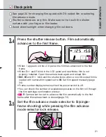 Preview for 21 page of Nikon F 100 Instruction Manual