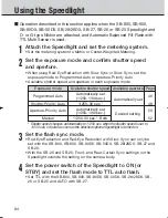 Preview for 84 page of Nikon F 100 Instruction Manual