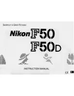 Nikon F50 Instruction Manual preview