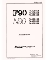 Nikon FAA28051 Repair Manual предпросмотр