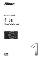 Nikon J3 User Manual предпросмотр