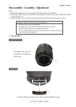 Предварительный просмотр 3 страницы Nikon JAA79201 Repair Manual