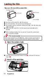 Preview for 14 page of Nikon Lite Touch Zoom 100ED Instruction Manual