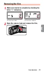 Preview for 25 page of Nikon Lite Touch Zoom 100ED Instruction Manual