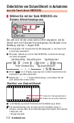 Preview for 112 page of Nikon Lite Touch Zoom 100ED Instruction Manual