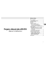 Предварительный просмотр 36 страницы Nikon MB-D10 User Manual