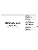 Preview for 95 page of Nikon MB-D12 User Manual