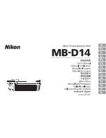 Nikon MB-D14 User Manual preview