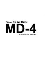 Nikon MD-4 Instruction Manual предпросмотр