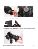 Предварительный просмотр 3 страницы Nikon MEC-5-DFL-D5200-N85 Quick Setup Manual