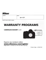 Предварительный просмотр 7 страницы Nikon MH-67PCH User Manual