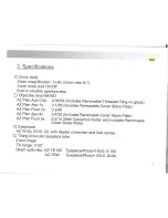 Preview for 6 page of Nikon Multizoom AZ100 Technical Handbook