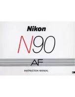 Nikon N90 AF Instruction Manual предпросмотр