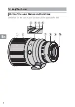 Предварительный просмотр 6 страницы Nikon NIKKOR Z 58mm f/0.95 S Noct User Manual With Warranty