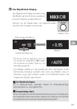 Предварительный просмотр 31 страницы Nikon NIKKOR Z 58mm f/0.95 S Noct User Manual With Warranty