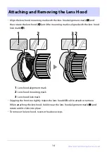 Предварительный просмотр 14 страницы Nikon NIKKOR Z17-28mm f/2.8 Reference Manual