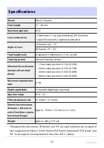 Предварительный просмотр 22 страницы Nikon NIKKOR Z17-28mm f/2.8 Reference Manual