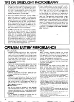 Preview for 26 page of Nikon Nikonos Speedlight SB-103 Instruction Manual