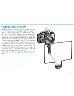 Preview for 73 page of Nikon Nikonos-V Instruction Manual