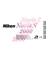 Nikon Nuvis S 2000 Instruction Manual preview