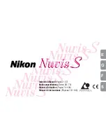 Preview for 1 page of Nikon Nuvis S Instruction Manual