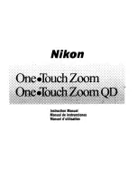 Nikon One touch zoom Instruction Manual preview