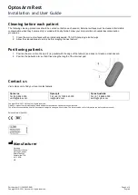 Preview for 4 page of Nikon Optos G112883-006 Installation And User Manual