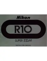 Nikon R10 Super Zoom Instruction Manual preview