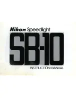 Preview for 1 page of Nikon SB-10 Instruction Manual